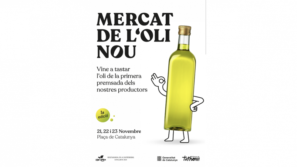 El Baix Llobregat Trae su 'Oro Líquido' a Barcelona: Productores locales, en el primer gran mercado del aceite nuevo