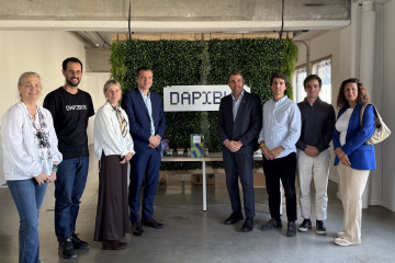 Dapibus Visita Òscar Ordeig, conseller de Agricultura, Ganadería, Pesca y Alimentación