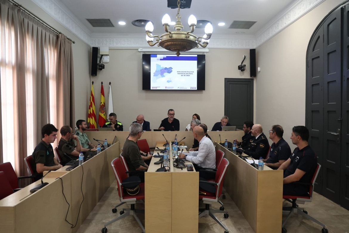 Sant Vicenç dels Horts refuerza la lucha contra la delincuencia con un aumento de detenciones