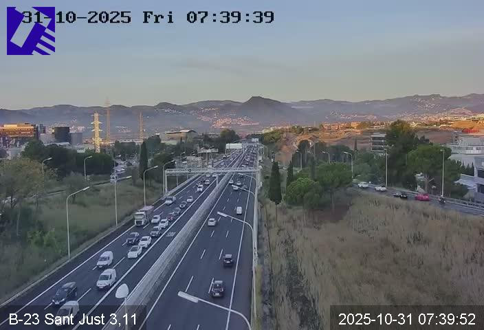 Retenciones y tráfico complicado en el Baix Llobregat durante la mañana de hoy