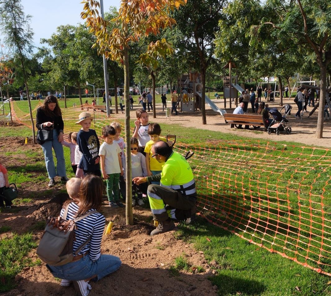 87 Plantada arbres parc Milenari 3