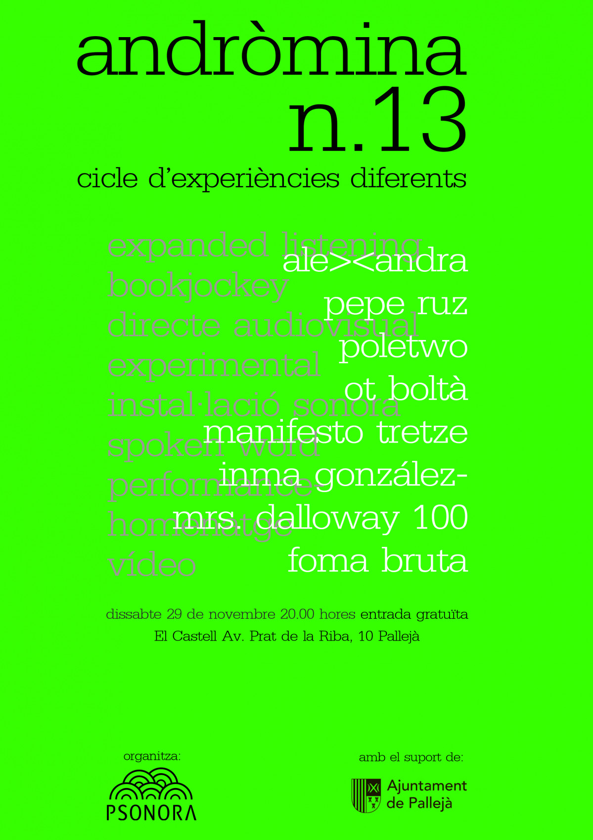 ANDRu00d2MINA n13 cartell