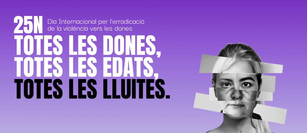 Sant Feliu se vuelca con el 25N:  “Totes les dones, totes les edats, totes les lluites”