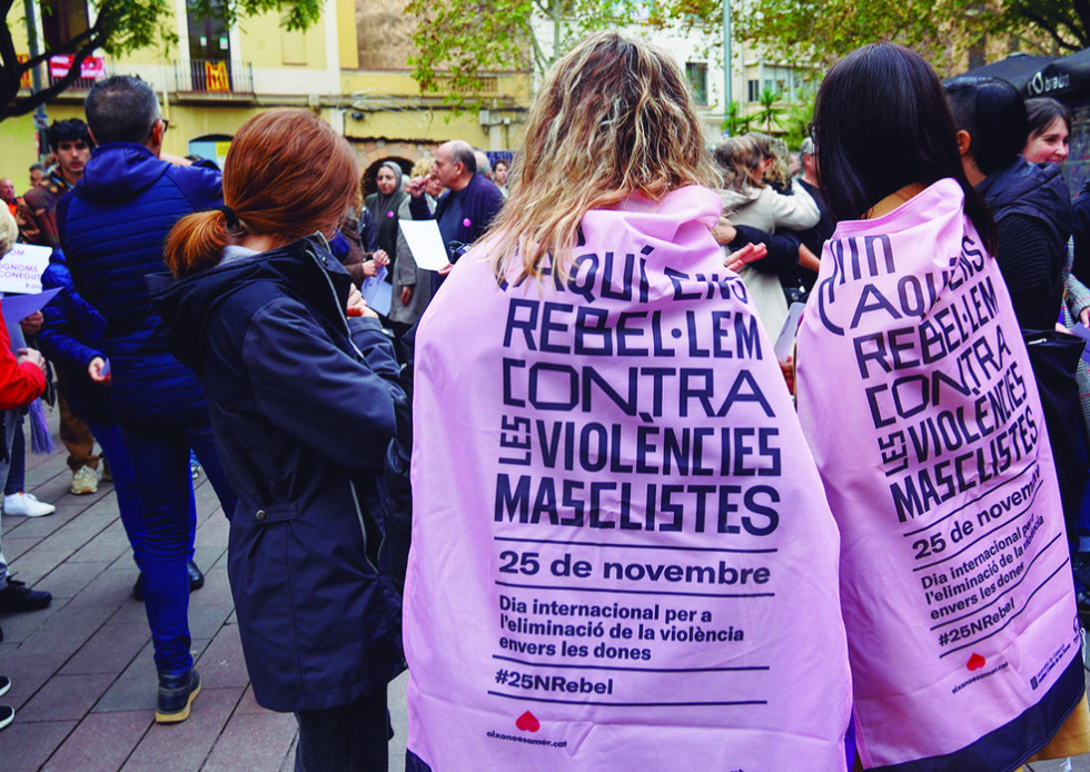 Sant Boi pone el foco en la violencia vicaria con motivo del 25-N