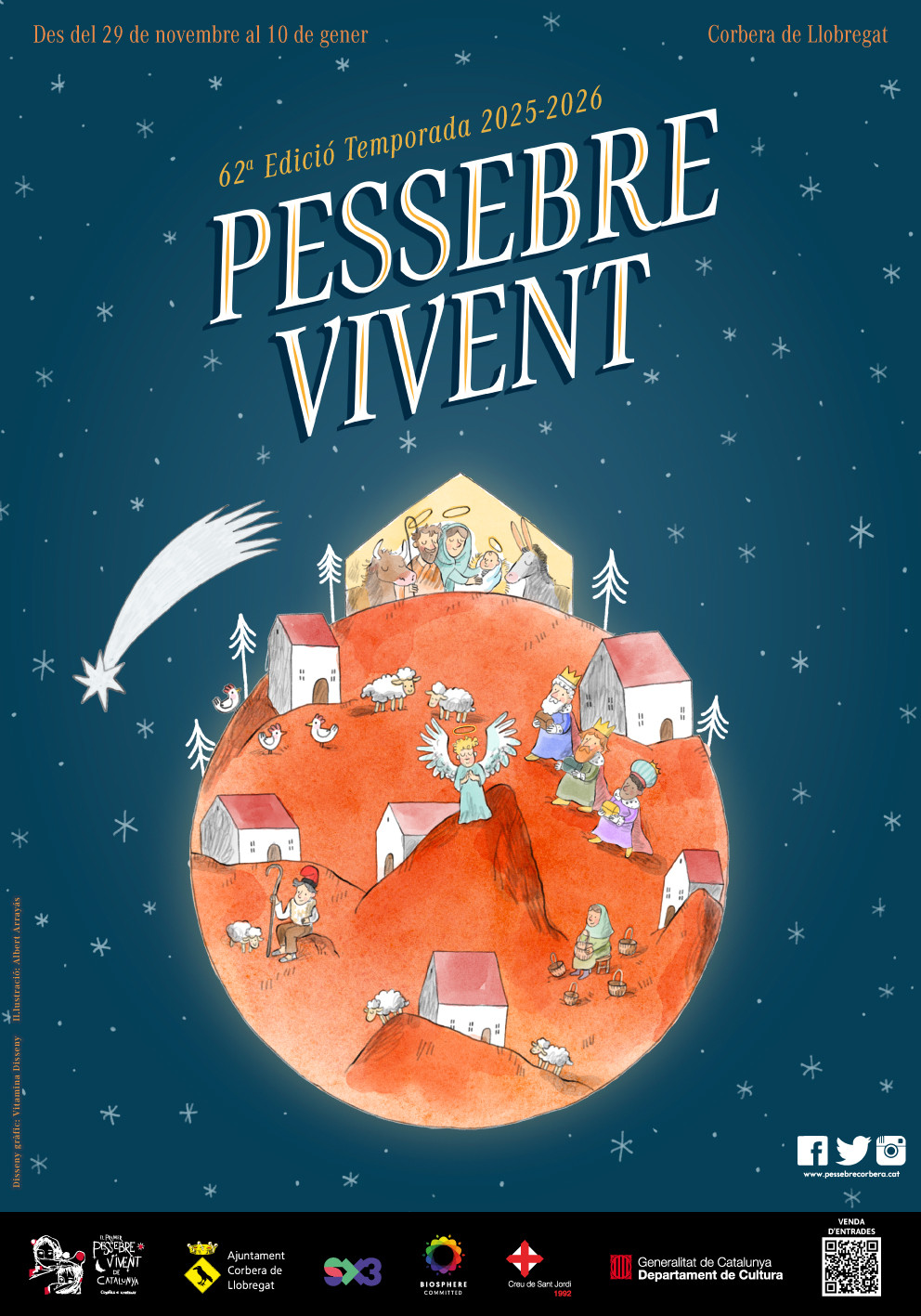 Cartell Pessebre Corbera 25 26 jpg