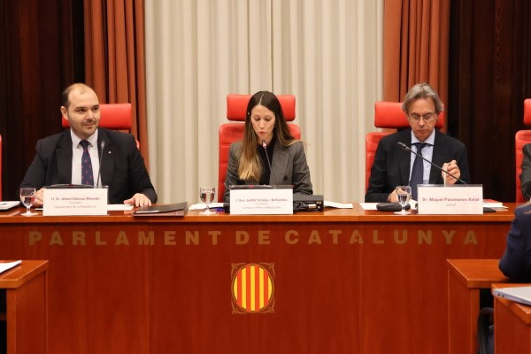 HC Dalmau compareixena Parlament 27112025 1