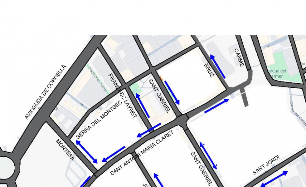 Canvis mobilitat Montesa nov 25