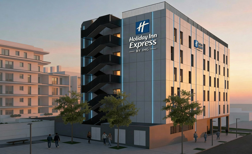 Imagen de una recreación del futuro hotel en Martorell (Barcelona)