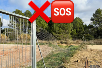 Una altra vegada!! El passat cap de setmana s’ha repetit un acte vandàlic al nostre poble. Aques