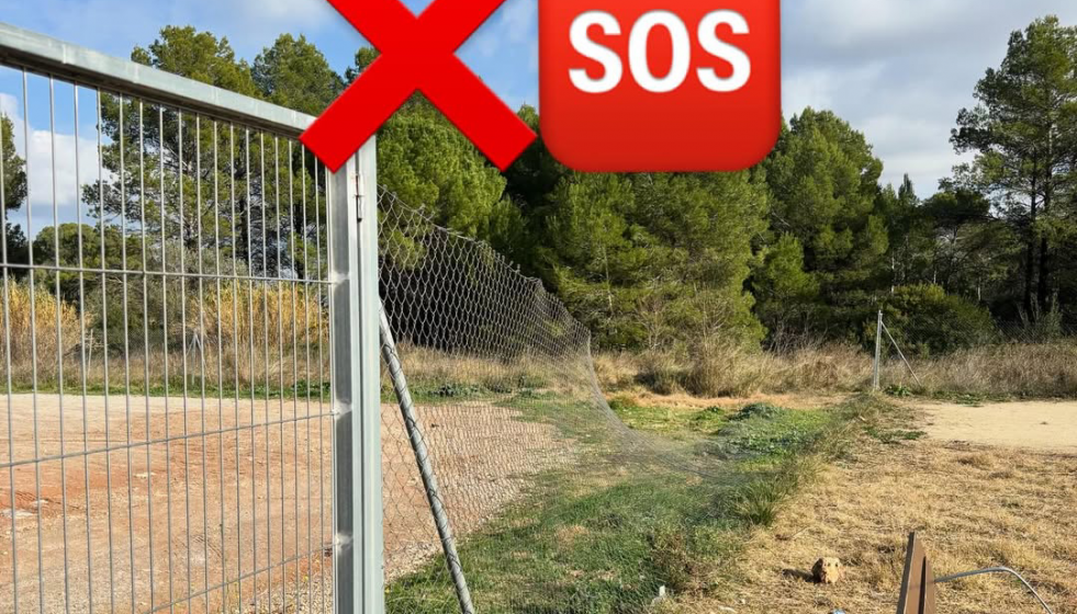 Una altra vegada!! El passat cap de setmana s’ha repetit un acte vandàlic al nostre poble. Aques