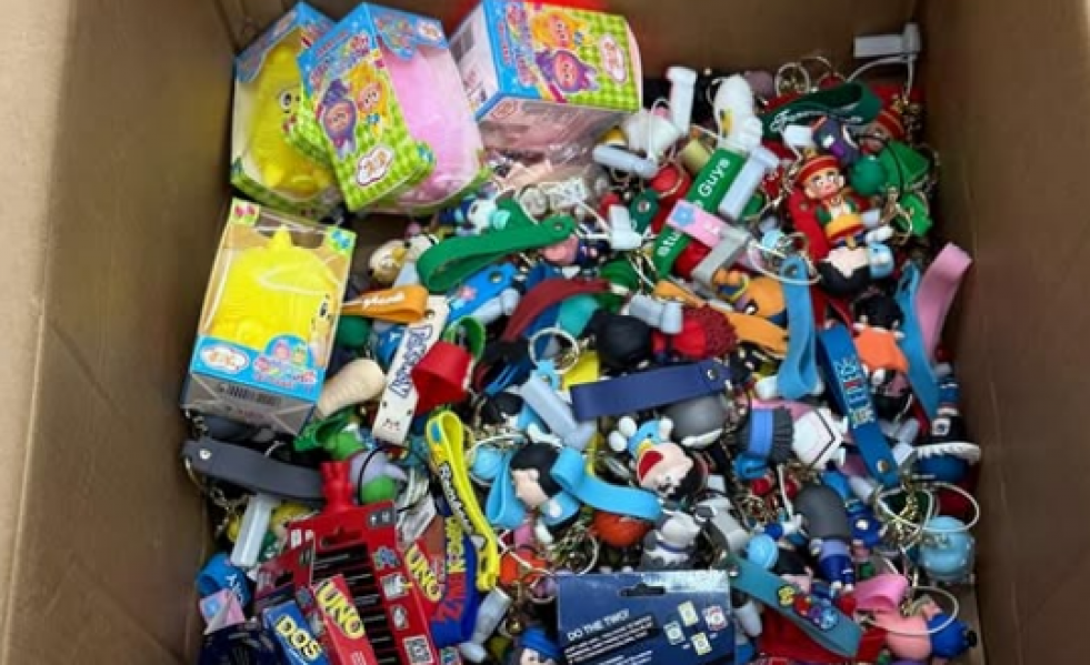 Juguetes incautados