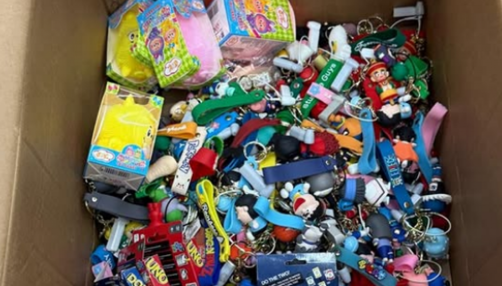 Juguetes incautados