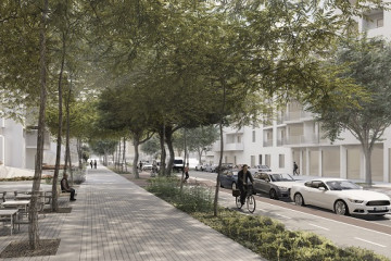 Render espai públic