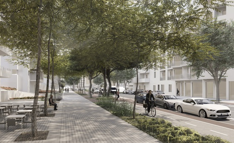 Render espai públic