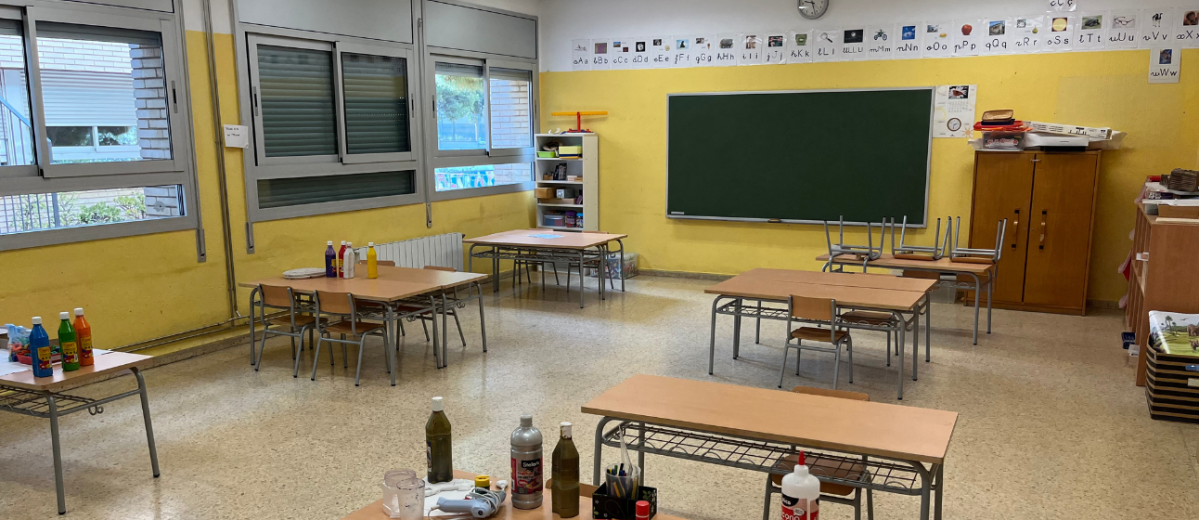 Aulas de primaria @Aj Sant Feliu de Llobregat