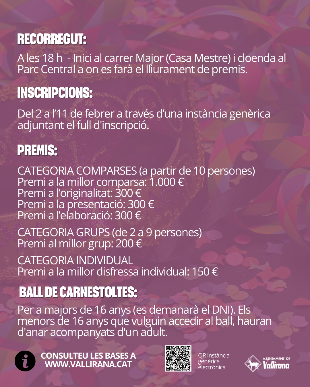 Carnestoltes 2026  Post de Instagram  45    1 