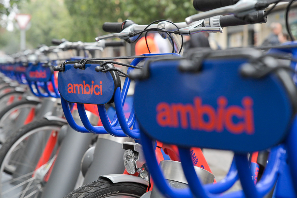 AMBici cumple tres años con más de 23.000 usuarios y supera los dos millones de viajes anuales
