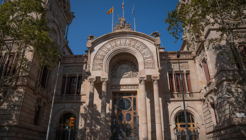 Archivo - Fachada del Tribunal Superior de Justicia de Cataluña (TSJC)