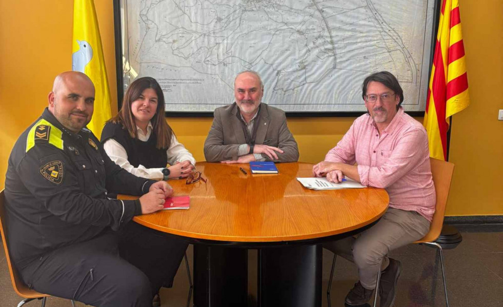 Junta de seguridad en Santa Coloma de Cervelló   Ayto. Santa Coloma de Cervelló