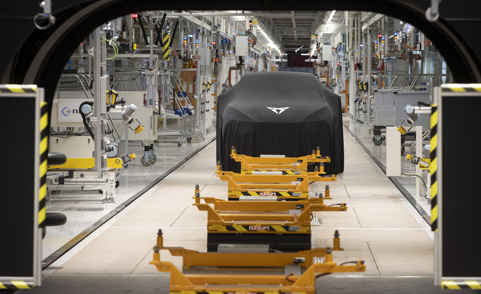 Archivo - Un coche Cupra en la planta de Martorell (Barcelona) de Seat y Cupra.