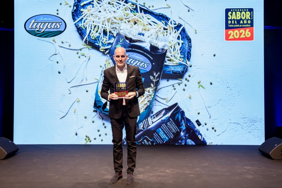 La empresa santclimentina Tugas gana el Premio sabor del año por su judía Mungo