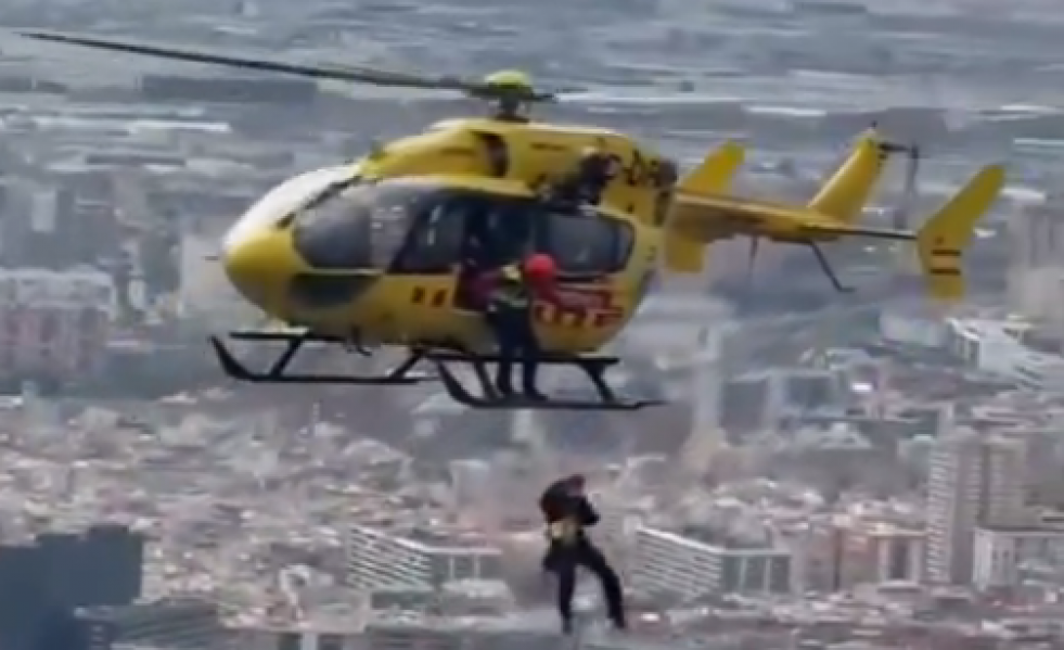 Rescate del MAER en directo @Twitter Bombers de la Generalitat de Catalunya