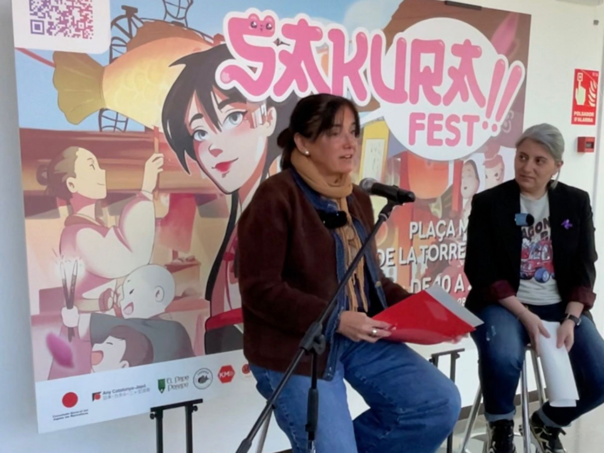 Sakura roda premsa gava