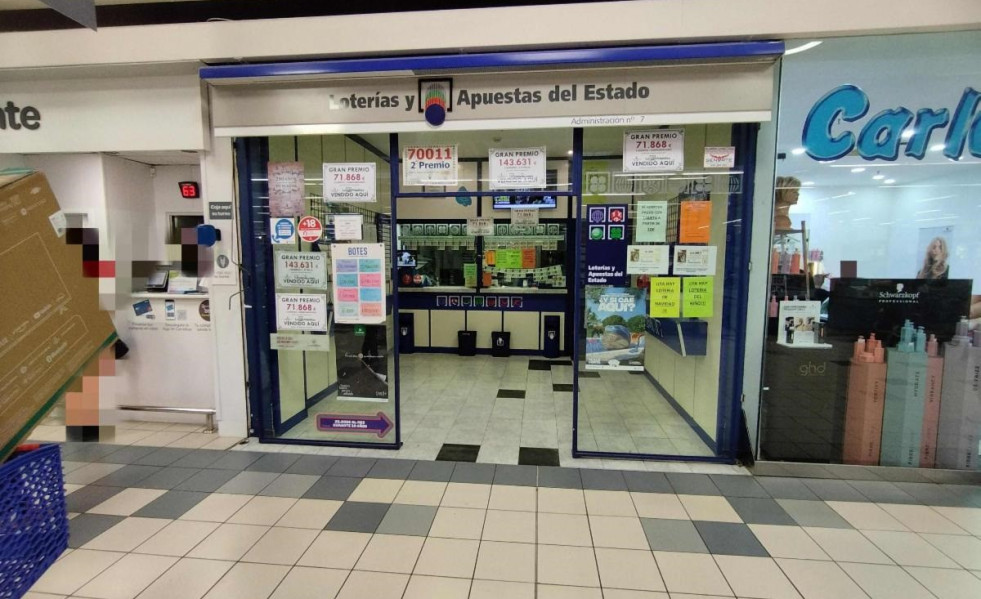 Archivo - Imagen de archivo de una administración de Loterías
