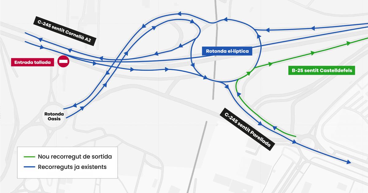 Mapa nou recorregut MARu00c7 Facebook TW
