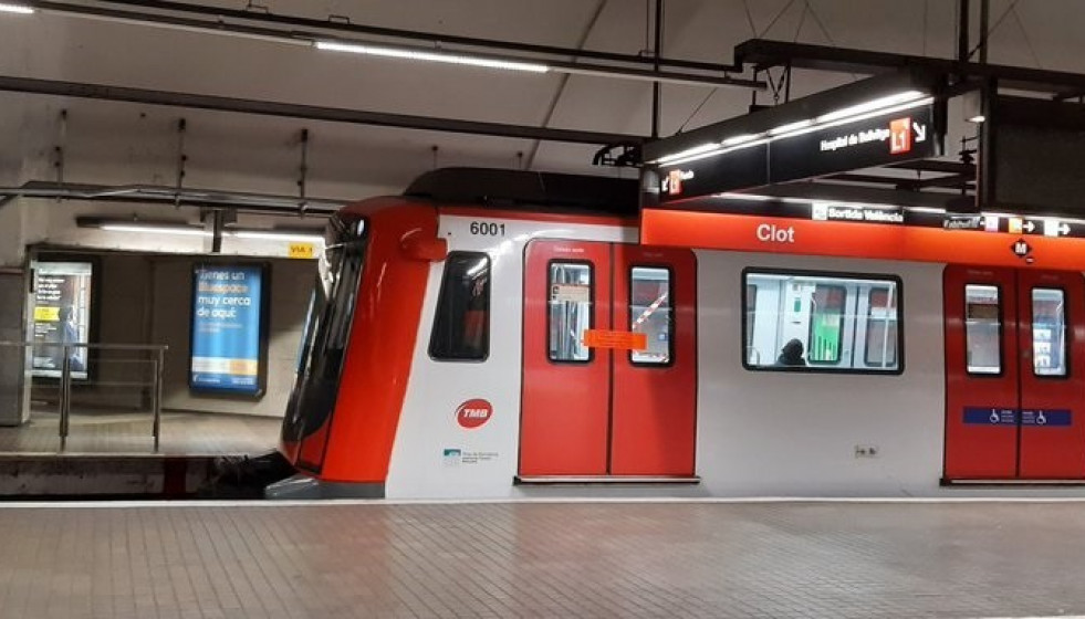 Archivo - La estación de Clot de la L1 del Metro de Barcelona