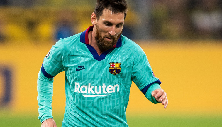 El jugador del FC Barcelona Leo Messi