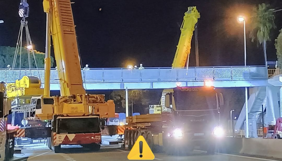 🚧 Afectacions nocturnes per la retirada de la passera antiga de la Pava el dijous 23 d’abrilDes