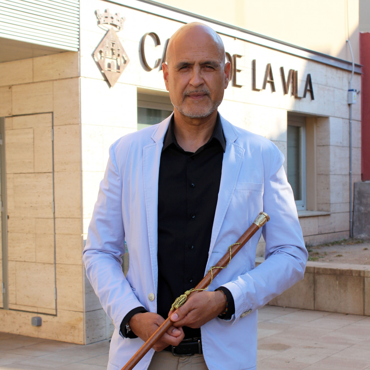 Sergi Busquets amb vara alcaldia  1 