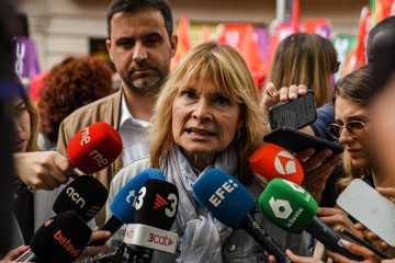 EuropaPress 7489058 portavoz psc lluisa moret manifestacion mayo ccoo ugt mayo 2026 barcelona