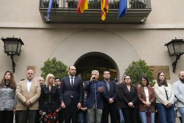 Concentración en Esplugues (Barcelona)