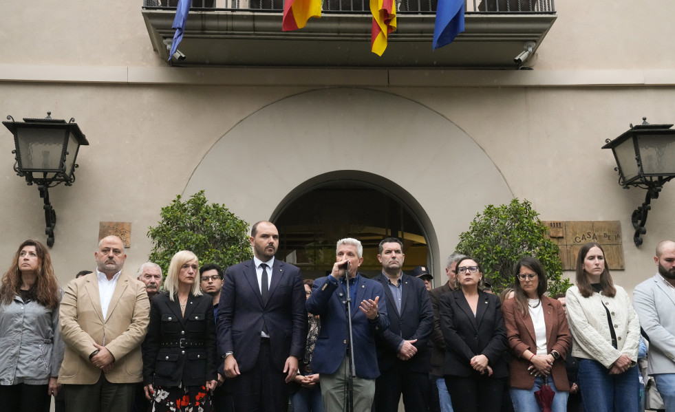 Concentración en Esplugues (Barcelona)