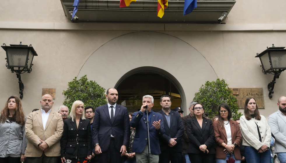 Concentración en Esplugues (Barcelona)