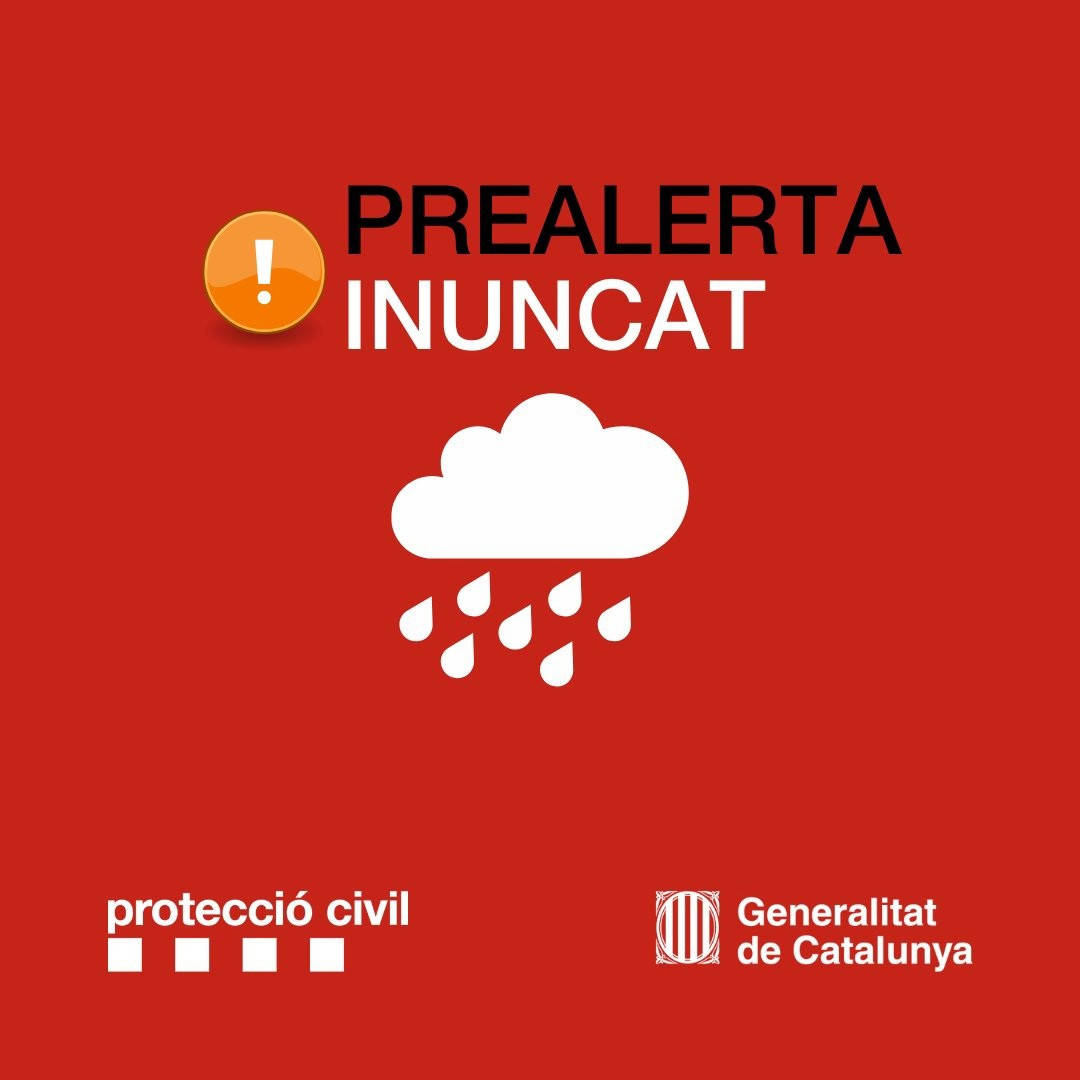 Archivo - Protecció Civil activa en fase de prealerta el Plan especial de emergencias por inundaciones de Catalunya (Inuncat)
