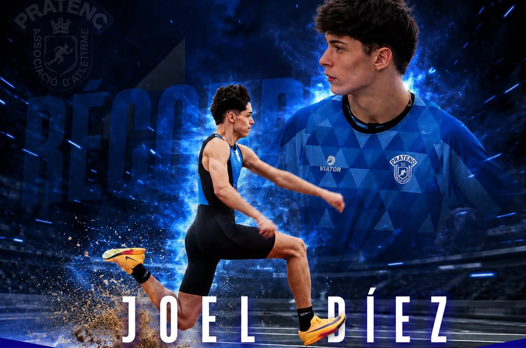 ud83dudd25 Ahir, Joel Du00edez va aconseguir una marca espectacular de 15,12 m en triple salt, establint un