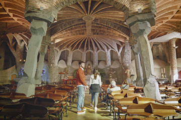 Cripta Gaudí  Santa Coloma de Cervelló Albert Miró   Diputació de Barcelona