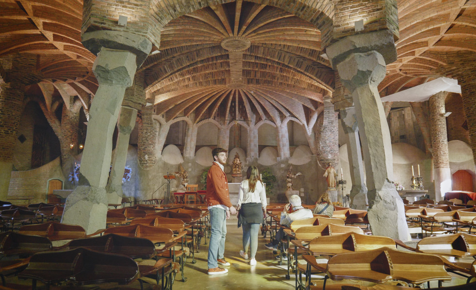 Cripta Gaudí  Santa Coloma de Cervelló Albert Miró   Diputació de Barcelona