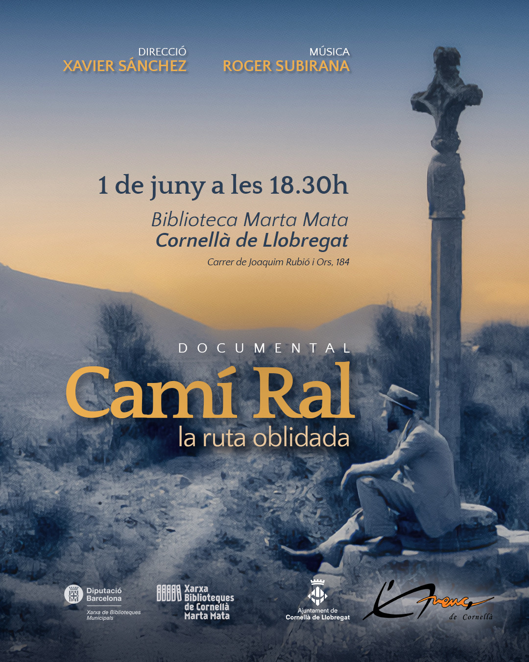 Cartell CORNELLA feed instagram 1080x1350 documental Camiu0301 Ral copia