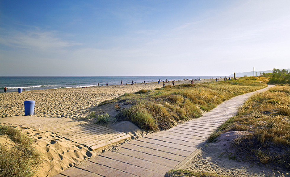 Fotografía de playas del Baix Llobregat @Turisme Baix Llobregat