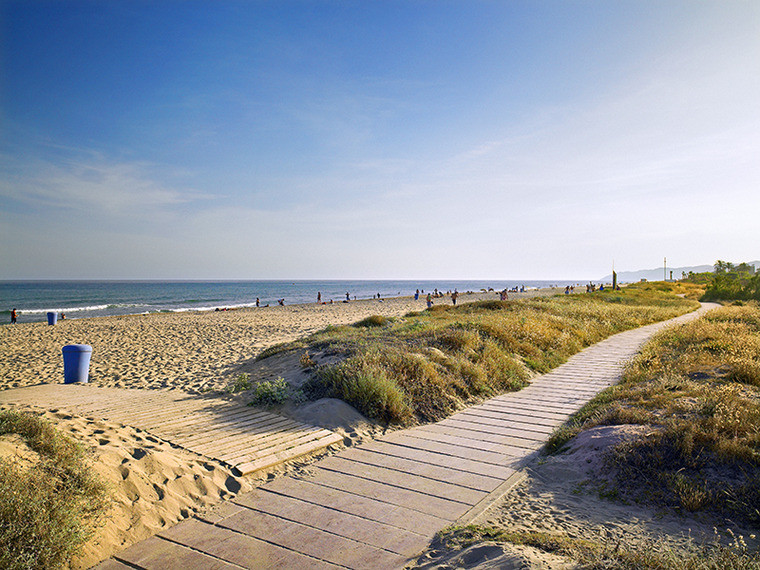 Fotografu00eda de playas del Baix Llobregat @Turisme Baix Llobregat