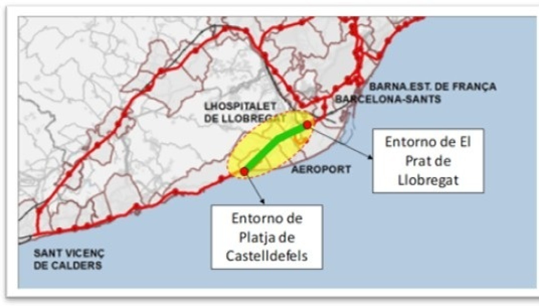 EuropaPress 7548830 estudio informativo implantacion via cuadruple tramo castelldefels prat