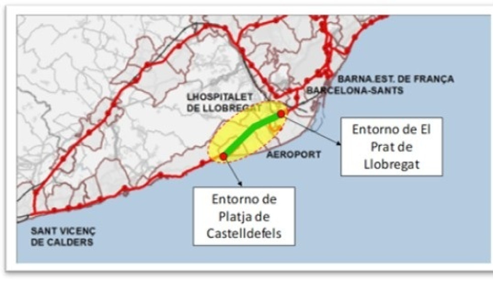 EuropaPress 7548830 estudio informativo implantacion via cuadruple tramo castelldefels prat