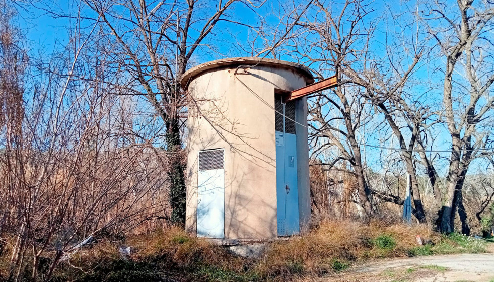 Pou del riu Anoia Castellvi