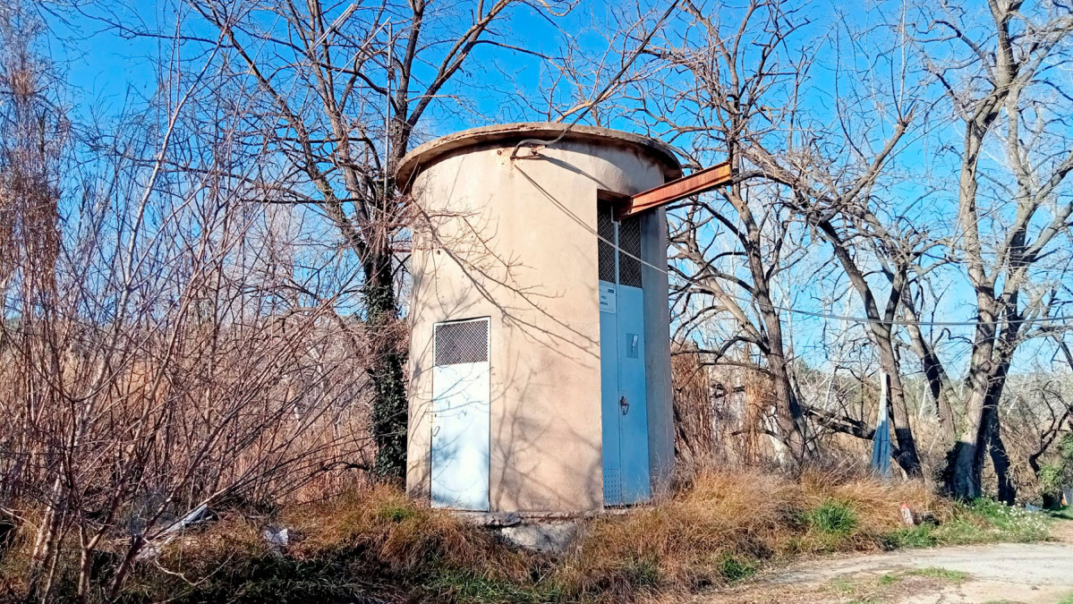 Pou del riu Anoia Castellvi