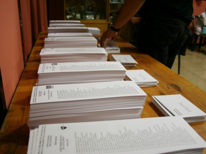 Elecciones parlamento catalunya papeletas 1 1