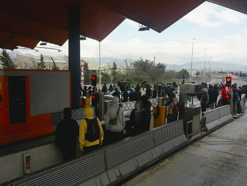 Cdr Tarragona cortes peaje carretera 29032018